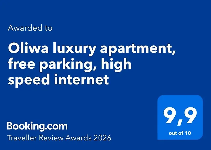 Oliwa Luxury Apartment, Free Parking, High Speed Internet Gdansk